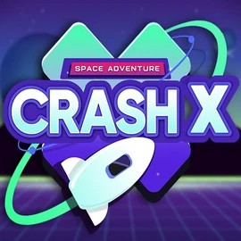 Official Casino Games logo: Crash X by Turbo Games at Lizaro Casino