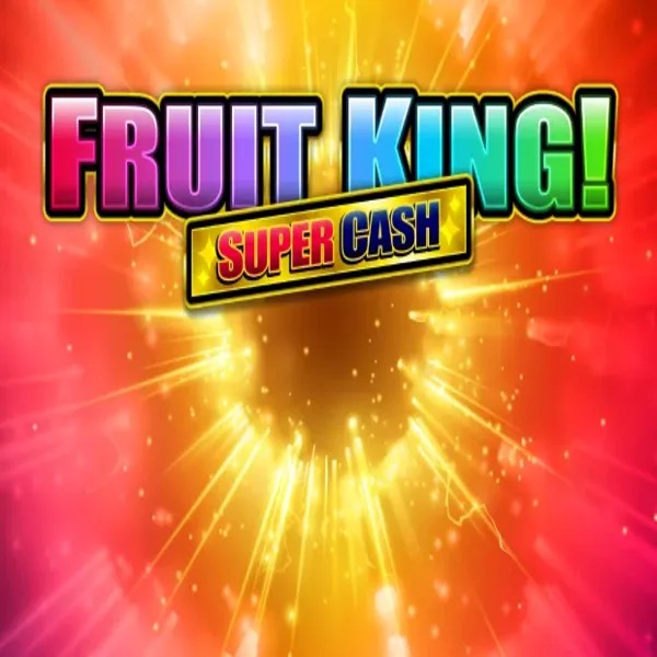 Fruit King Super Cash slot logo by Greentube at Lizaro Casino