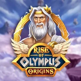 Rise of Olympus Origins slot logo by Play'n GO at Lizaro Casino