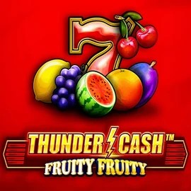 Thunder Cash Fruity Fruity logo by Novomatic at Lizaro Casino